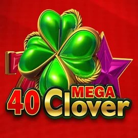 Logo of 40 Mega Clover from Amusnet Interactive at CasinOK