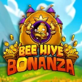 Bee Hive Bonanza slot logo by NetEnt at CasinOKBee Hive Bonanza