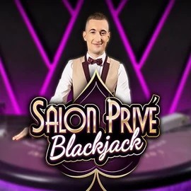 Blackjack Salon Privé logo by Ezugi at CasinOK