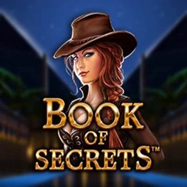 Book of Secrets online game logo by SYNOT Games on casinok-hu.com