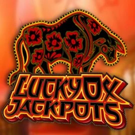 Logo of Lucky Ox Jackpots from Rival at CasinOK