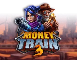 Official Slots logo: Money Train 3 by Relax Gaming at CasinOK