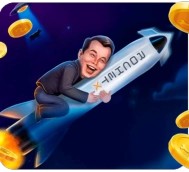 Rocket X slot logo by 1win Games at CasinOKRocket X