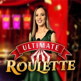 Official Live Casino logo: Ultimate Roulette by Ezugi at CasinOK