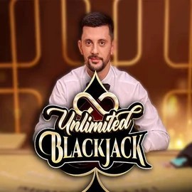 Unlimited Blackjack slot icon by Ezugi, available at CasinOK